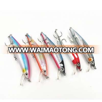 10pcs Artificial Minnow Fishing Lures Baits 44g Fishing Tackle CrankBait Bass Hard Bait 120mm Swimbait Fishing Lure