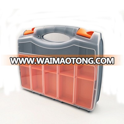 Two-Sided Fishing Tackle Box Plastic Tool Box Tool Storage Carry Cases