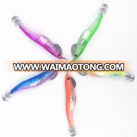 Electronic shrimp squid jig artificial fishing lures with stainless steel hook