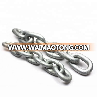 DIN 766 Calibrated Short Link Hot Dipped Galvanized Anchor Chain 6mm 8mm 10mm 12mm