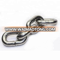 DIN 766 Calibrated Stainless Steel 316 Short Link Anchor Chain 6mm 8mm 10mm 12mm